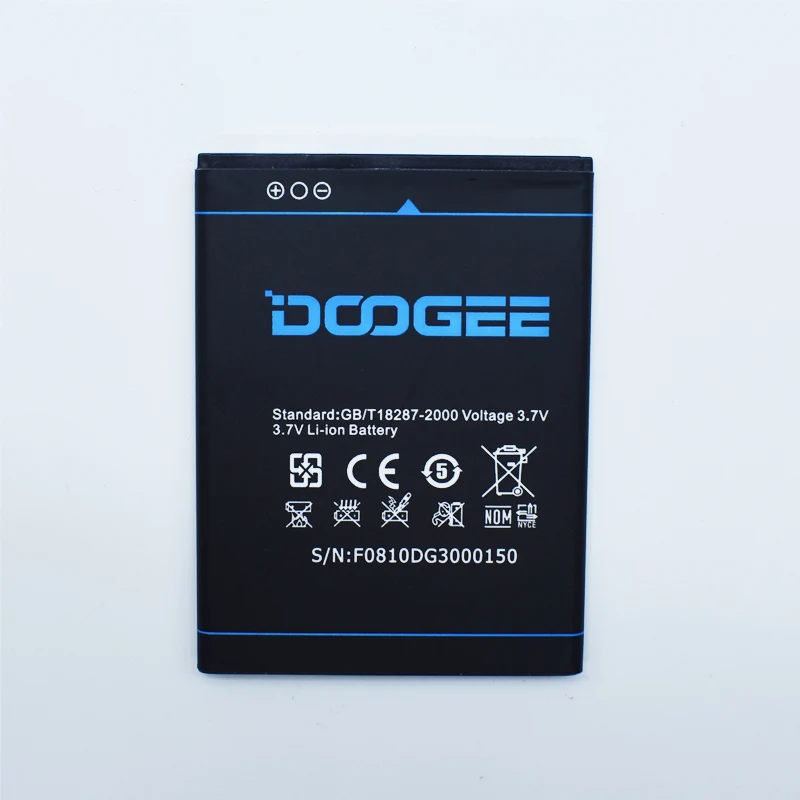 Hekiy New Battery B-DG300 For Doogee DG300 2500mAh 3.7v Mobile Phone Replace Batteries High Quality Rechargeable Accumulator | Мобильные