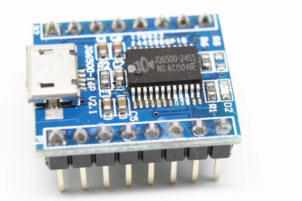 JQ6500 голосовой звуковой модуль USB сменный 1 5 Way One Five MP3 стандарт|usb replace|sound moduleusb to mp3 |