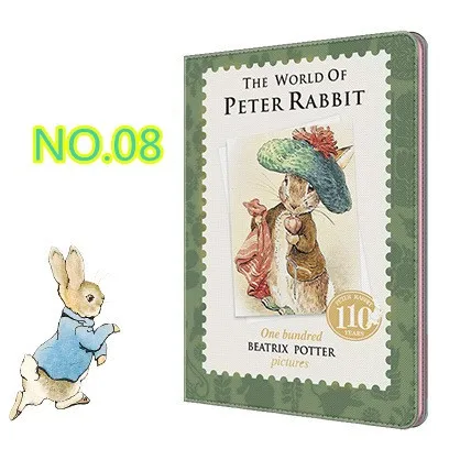 Чехол для планшета для iPad Mini 4 3 2 1 чехол общие 4 модели мультфильм анимация Питер Кролик с автоматическим выключением/пробуждением защитный чехол