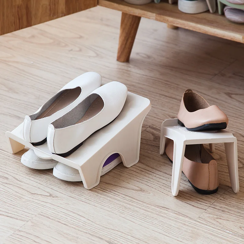 Многоярусная вешалка для хранения обуви креативный гардероб экономит место