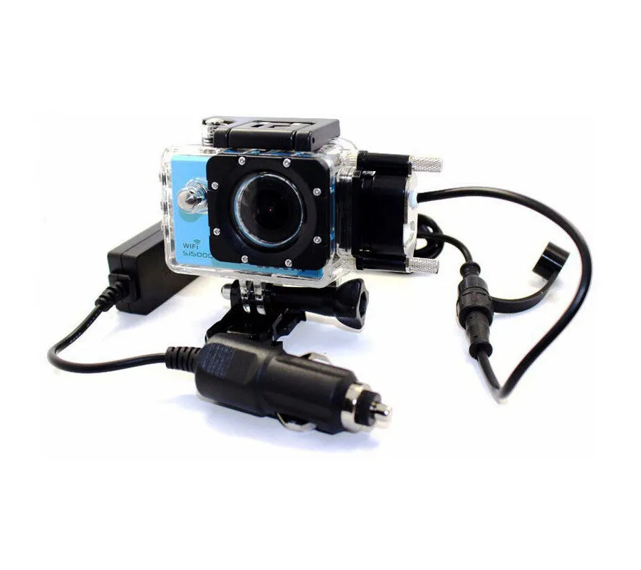 SJCAM мотоциклетный водонепроницаемый чехол для SJ5000/SJ4000 Серии Cam зарядный корпус для sj cam SJ5000X Elite аксессуары для экшн-камеры