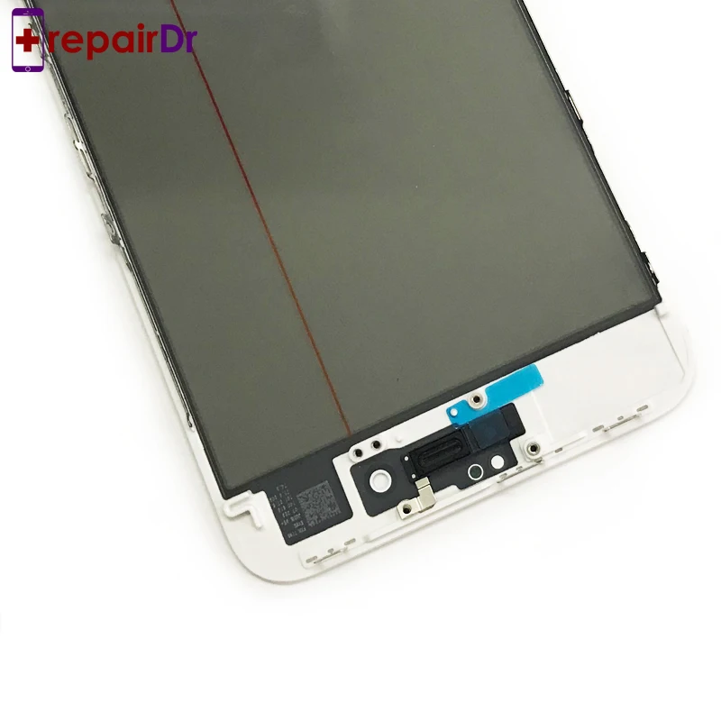 1:1 холодный пресс 4 в 1 передняя панель экрана для iPhone 6 6s 6plus 5S 6s plus стеклянные линзы с рамкой+ ОСА+ поляризованные 5 шт./лот