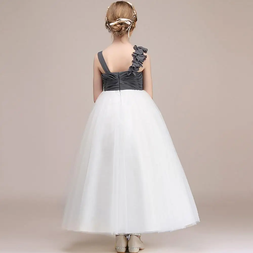 Children's Vestidos Birthday Party Dress Kids Princess Summer Flower Wedding Dresses Girls Ball Tutu Prom | Детская одежда и