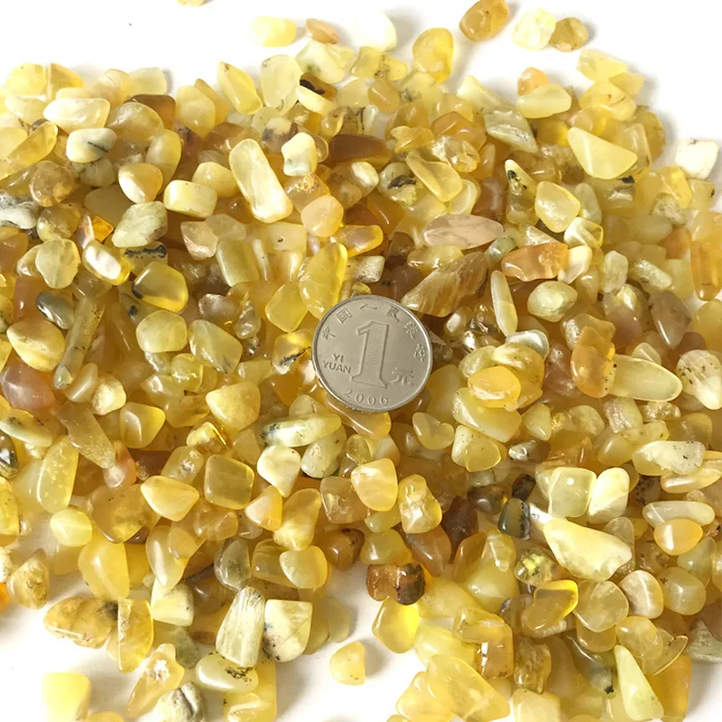 1kg Wholesale Natural Stone Yellow Amber Rough Raw Gemstone Crystal Mineral Specimen Rock Quartz Chips Gravel Decoration | Дом и сад