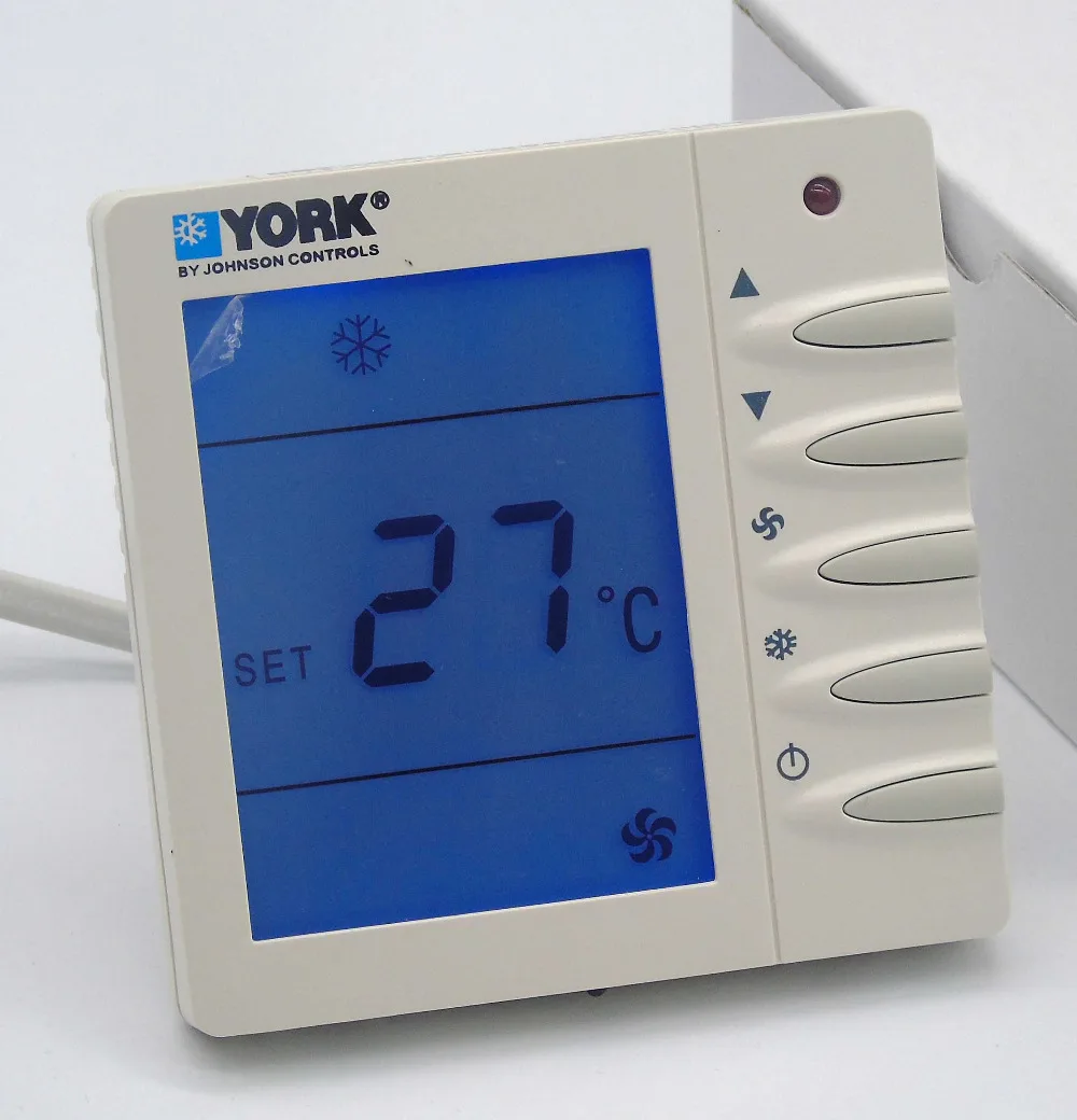 Двухтрубный комнатный термостат с вентиляторной катушкой YORK|fan thermostat|thermostat
