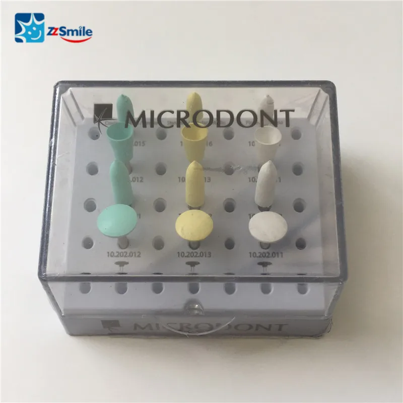 CE/FDA одобренный Microdont полный стоматологический композитный полировальный набор