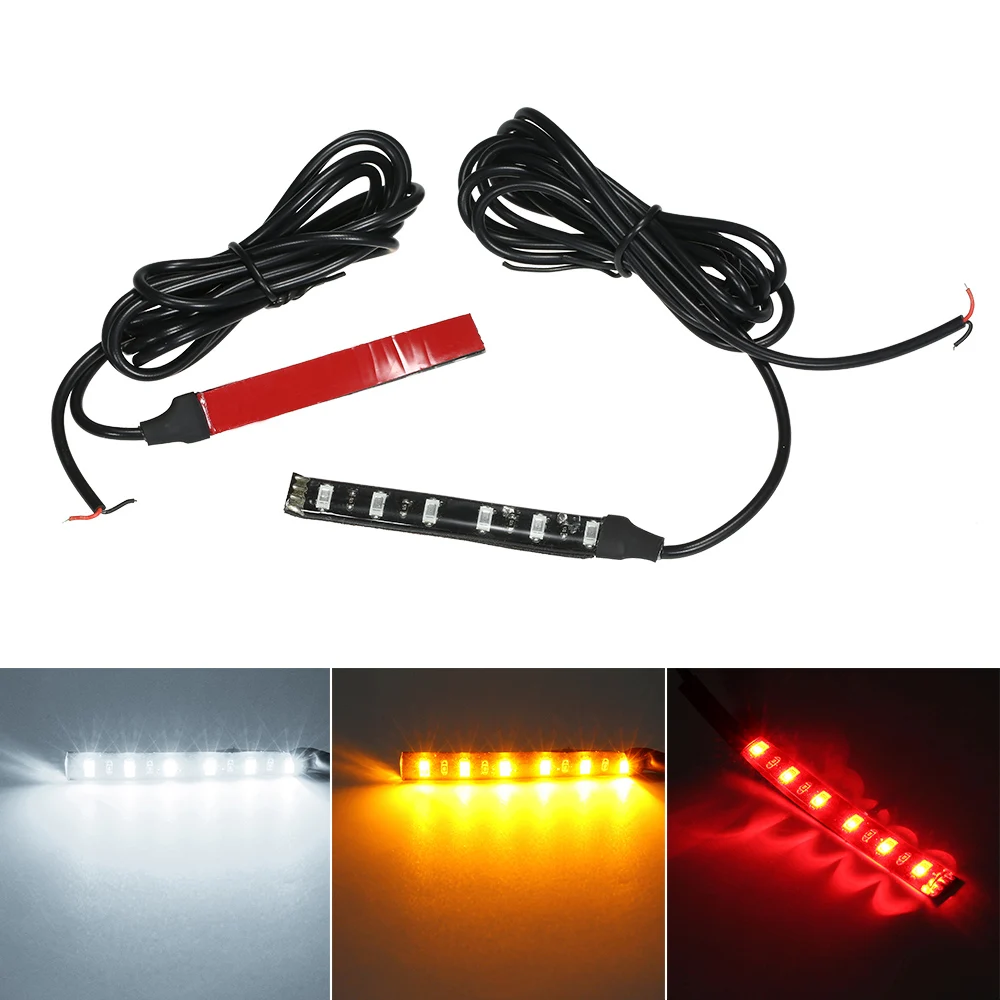 Универсальный мотоцикл велосипед 12V 6SMD 5630 Светодиодный указатель поворота Стоп