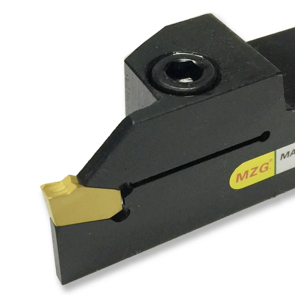 MZG ZQ1616R-2 ZQ2020R-2 Ширина машина для нарезания канавок в токарного станка CNC подвергая механической обработке держатель инструмента для резки металла машина для нарезания канавок лезвия пробор бурильная режущая установка инструмента
