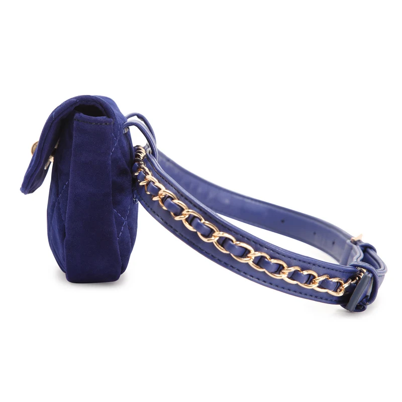 Хит продаж Женская поясная сумка с цепочкой для путешествий мобильный телефон