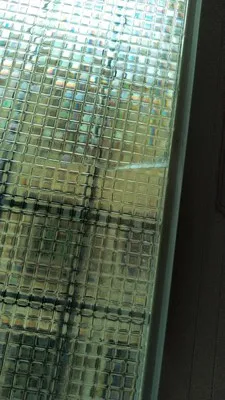 Без клея 3D лазерная мозаика матовая стеклянная декоративная оконная пленка для перемещения дверей и окон цветок солнцезащитный козырек наклейки на окна длиной 2 м