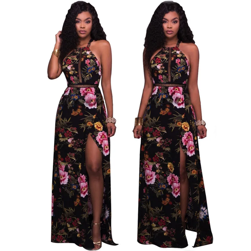 Новое поступление летние женские сексуальные вечерние платья размера плюс с