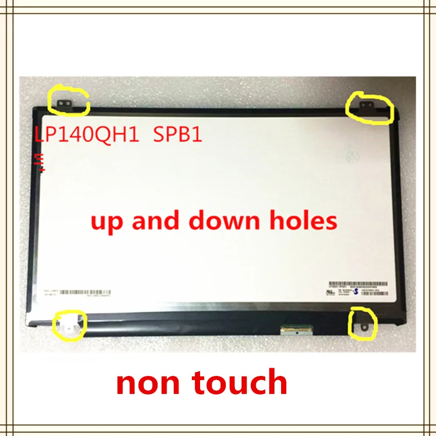 Бренд ЖК-экран LP140QH1 SP B1 LP140QH1(SP)(B1) 2560*1440(Non Touch) для ThinkPad New X1 Carbon