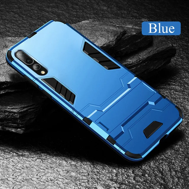 Sky Blue Тонкий ударопрочный жесткий защитный чехол 360 для huawei P20 P20 Lite P20 Pro mate 10 mate 10Lite mate 10 Pro смешанный пластиковый силиконовый чехол - Цвет: Sky Blue