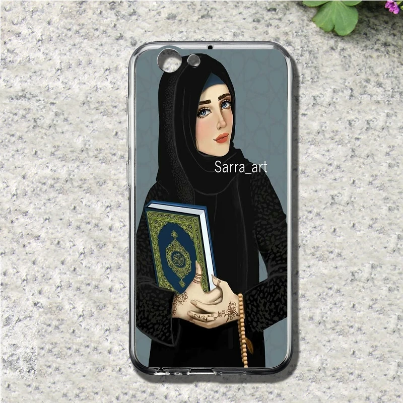 hijab phone case For HTC One A9 M10 M7 M8 M9 E9 plus Desire 530 626 628 630 816 820 U11 Soft TPU Cover | Мобильные телефоны и