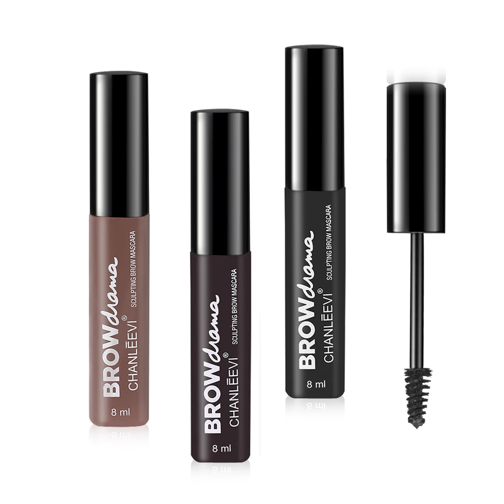 1 шт. водонепроницаемый гель для бровей кофейная черная коричневая краска макияж