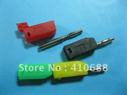 2 мм никелированная штепсельная вилка типа банан цвет красный черный желтый и