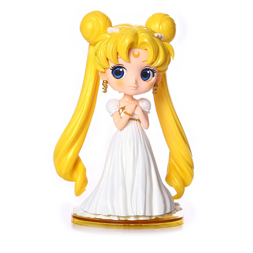Haocaitoy фигурка игрушки Sailor Moon Qposket Edition Свадьба Луна Qianny Аниме фигурки куклы ПВХ