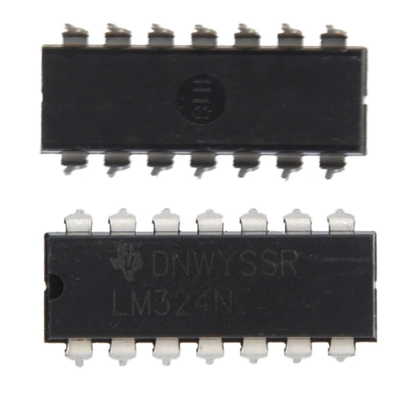 10 x LM324N низкая мощность Quad DIP-14 операционный усилитель. И 10x LM358N низкомощный