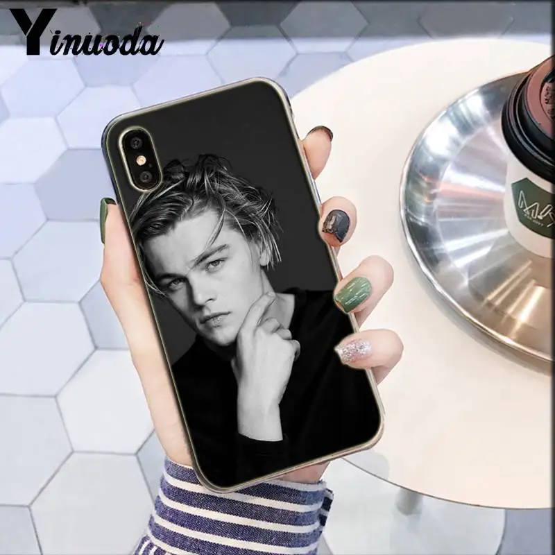 A9 Yinuoda Leonardo Di Caprio young leo чехол для телефона с узором для iPhone 6S 6plus 7plus 8 8Plus X Xs MAX 5 5S XR 11 11pro 11promax - Цвет: A9