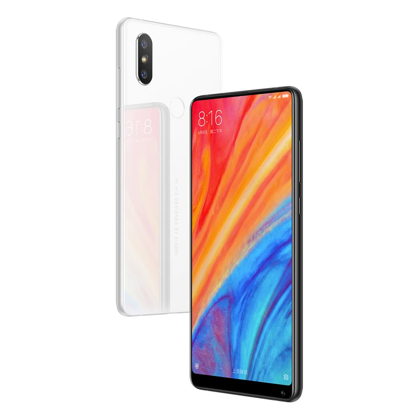 Xiaomi mi x 2 S 6 ГБ 64 мобильный телефон 5 99 ''полный Экран Snapdragon 845 NFC 12MP 20MP двойной PD