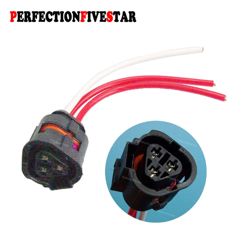 Датчик температуры радиатора 1J0973203 вилка Pigtail для VW Jetta Golf MK4 Beetle Sharan Touran Audi A3 TT