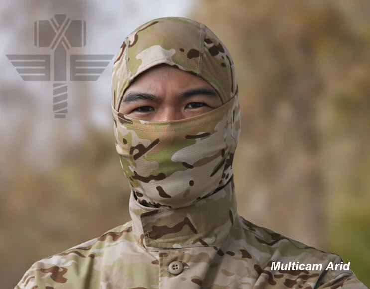 Камуфляжная маска для лица Warchief SKU12050563 быстросохнущая тактическая Балаклава