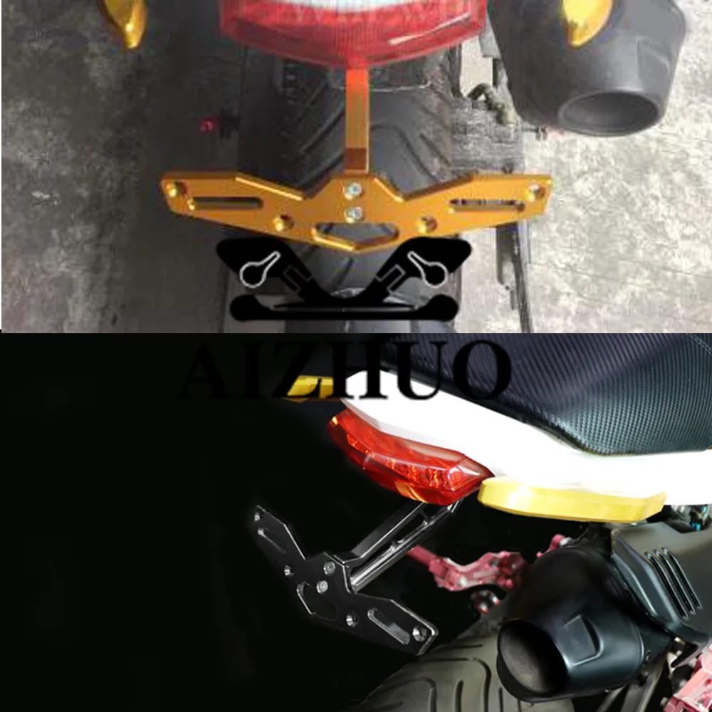 Для Honda MSX125 GROM MSX300 MSX 125 300 кронштейн для номерного знака мотоцикла рамка пластина