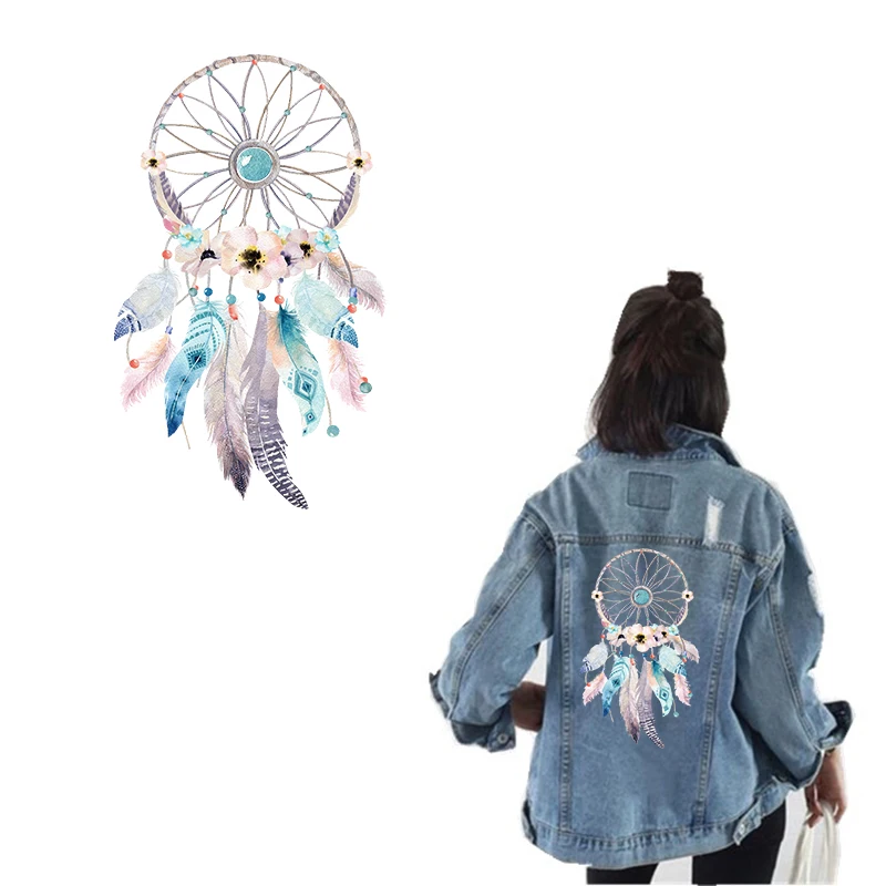 Ловец снов термотрансферные нашивки с принтом стирающиеся наклейки для одежды