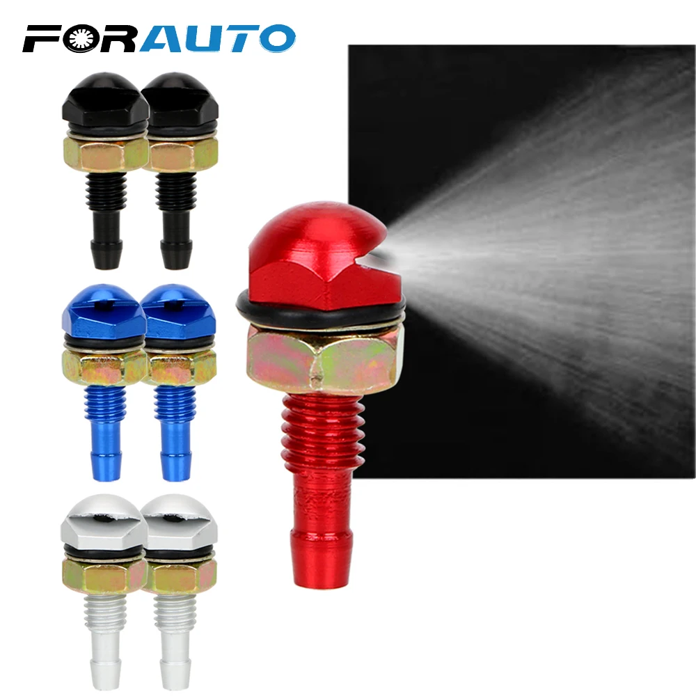 FORAUTO 2 шт для передней панели лобовое стекло распылитель воды автоматического