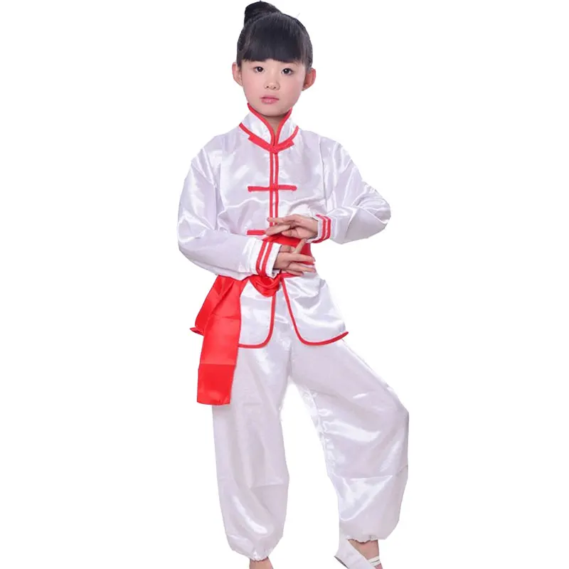 Tae Kwon Do Kids Wushu/Китайская традиционная одежда для мальчиков китайский костюм