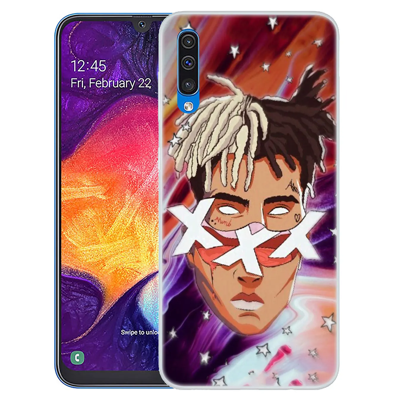 Жесткий чехол для телефона Lavaza Rap Singer XXXTentacion MC Samsung Galaxy A10 A20 A30 A40 A50 A60 A70 M40 M30 M20 M10 A20e |