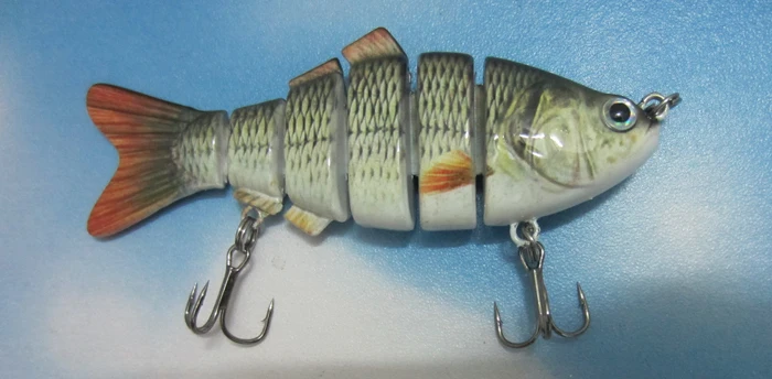 Комплект из 3 предметов мульти сочлененной рыболовные приманки наживка воблер 3D