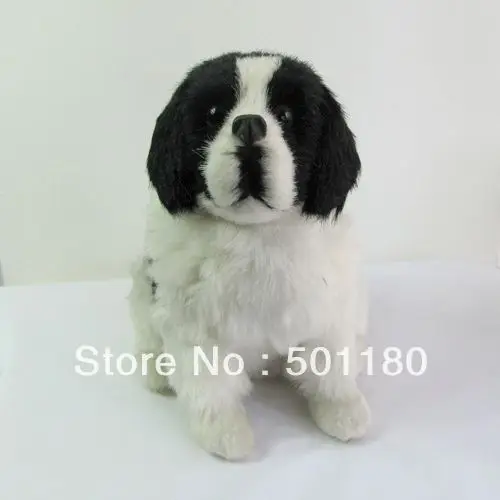 

free shipping simlulation dog model for table decoration