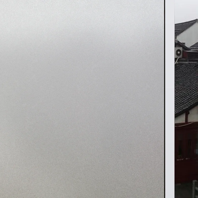 Матовая оконная пленка Антистатическая прозрачная для офиса спальни 5 м | Дом и