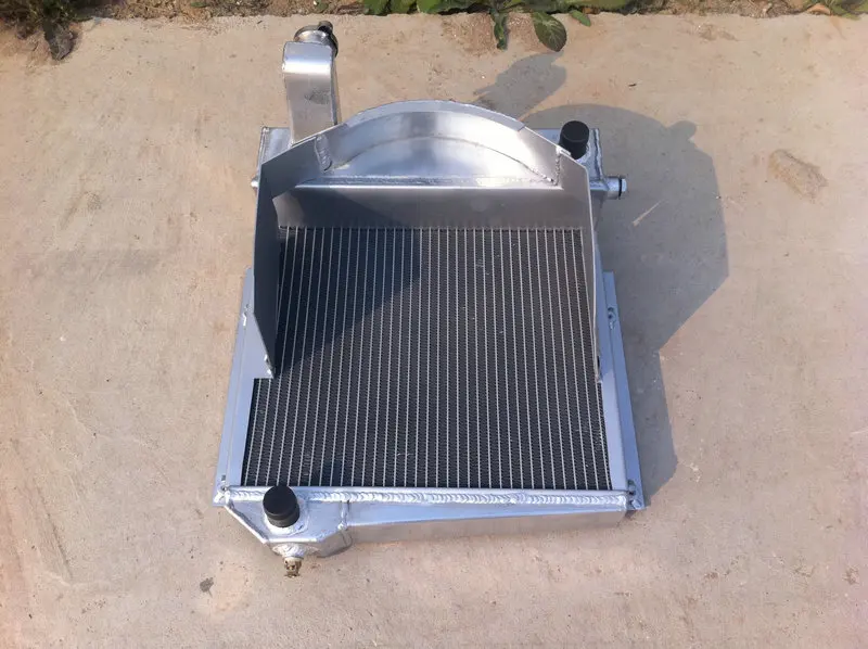 Радиатор и вентилятор из алюминиевого сплава для Остина Healey Sprite Bugeye/MG 2 ряда Midget