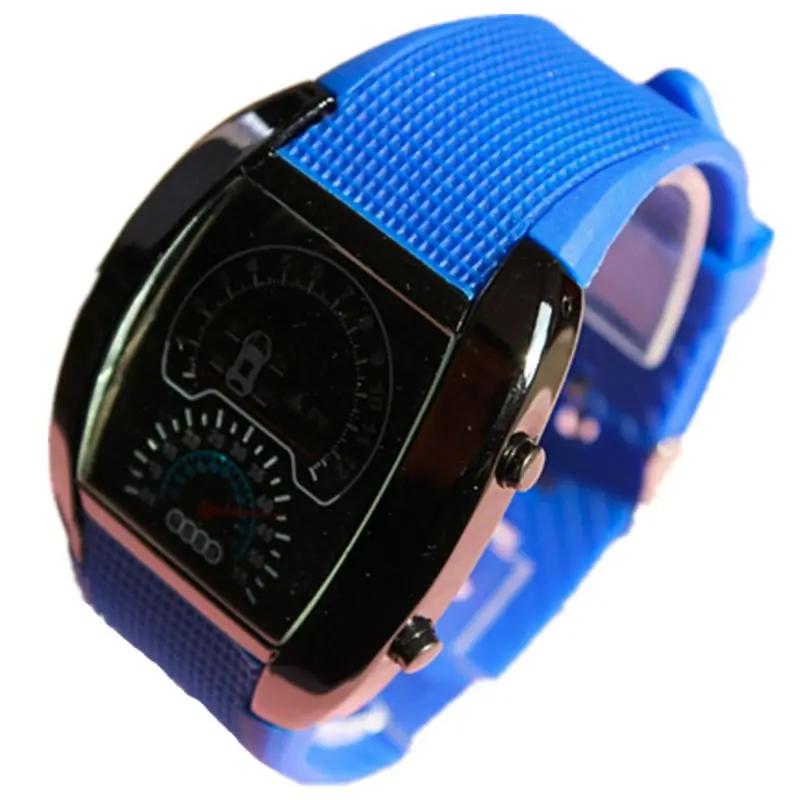 Новые поступления 2018 цифровые часы второго поколения с авиационным дизайном