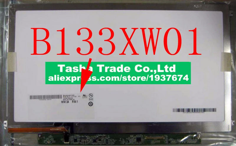 

B133XW01 HD LED Laptop LCD Screen Replacement 1366*768 Matrix Original