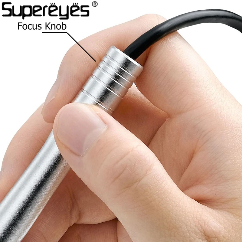 Портативный USB микроскоп Supereyes B005 1 ~ 200X лупа эндоскоп с диаметром трубки 11 мм