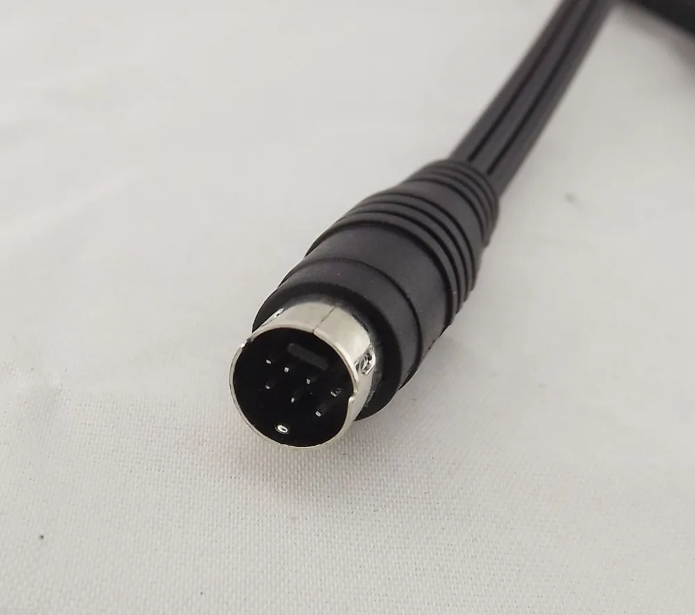 10 шт. 5ft S Video 7 Pin штекер на 3 RCA разъем AV Аудио Видео адаптер кабель ПК ноутбук ТВ 1 5