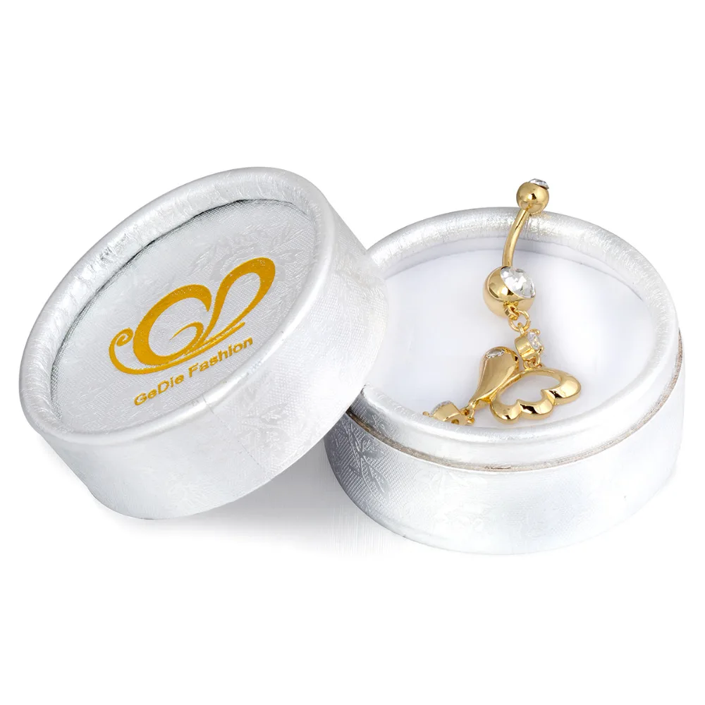 2017 Коктейльные Вечерние Бабочка пирсинг ювелирные изделия кольцо для пирсинга