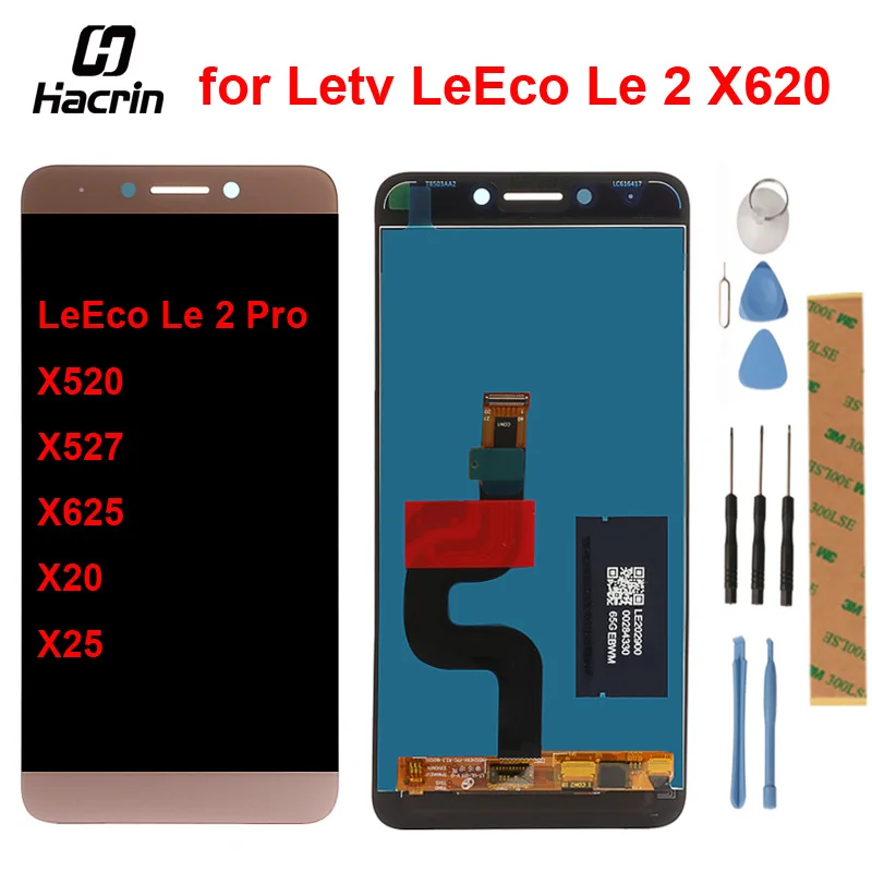 Leeco le s3 x626 lcd + сенсорный экран дигитайзер в сборе для Le 2X620/Letv 2 Pro X520 X527 X625 X20 X25 S3 X622