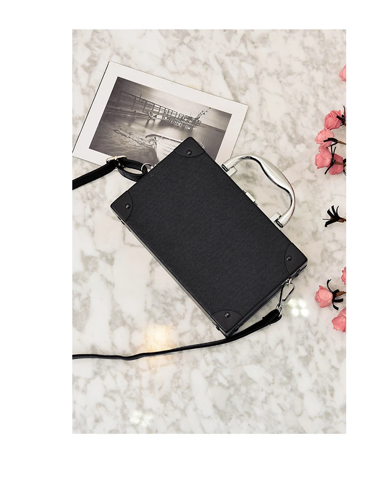 Summer Radio Tape Prints Mini Crossbody Bags for Women Box Shaped Shoulder Bag PU Leather Small Purses Vintage Flap Handbags