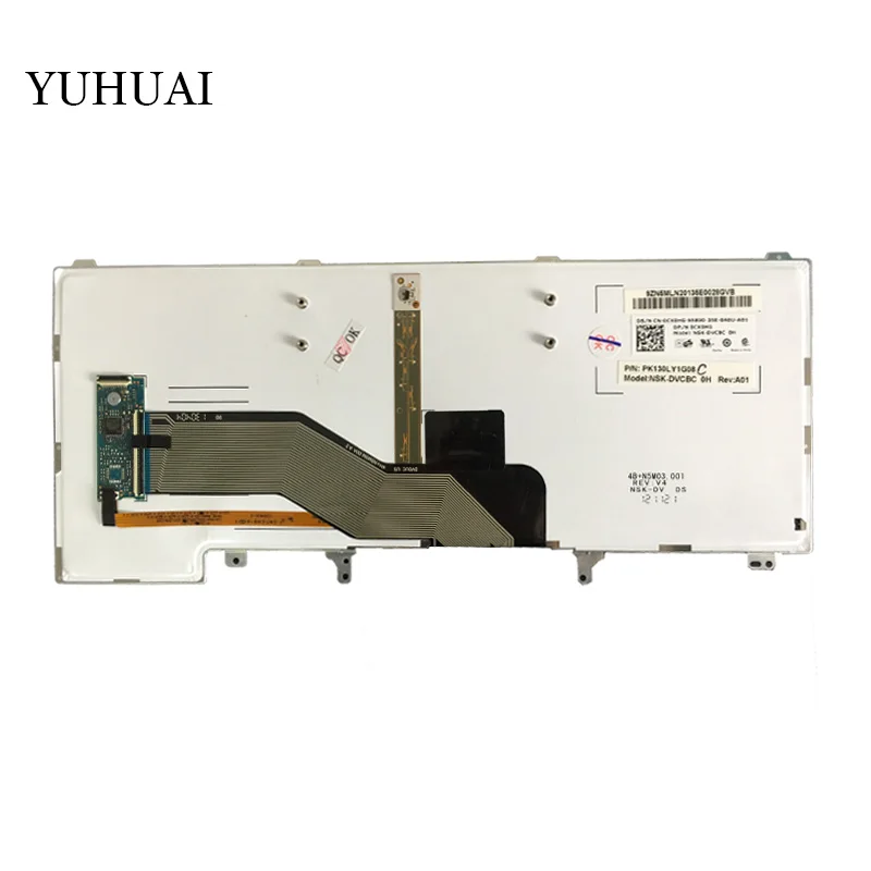 Новая английская клавиатура с подсветкой для ноутбука Dell Latitude E5420 E5430 E6220 E6230 E6320