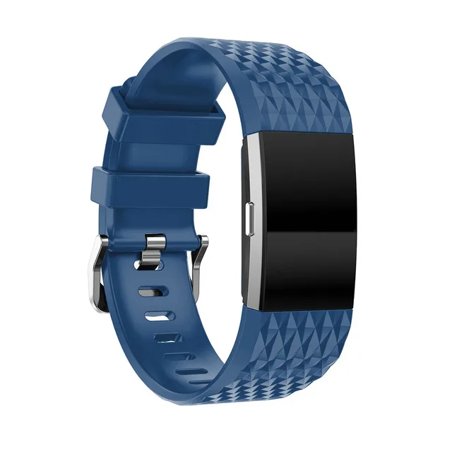 (12 цветов Алмазный Узор) Спортивные Сменные силиконовые ремешки для пульса