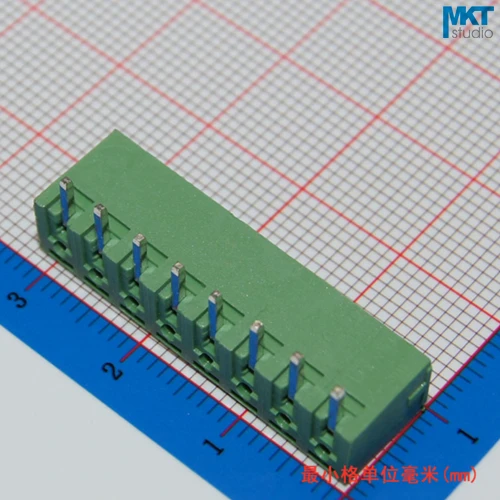 Коннектор для клеммной колодки с прямым углом 8P 100 мм 3 81 шт.|screw terminal block connector|terminal