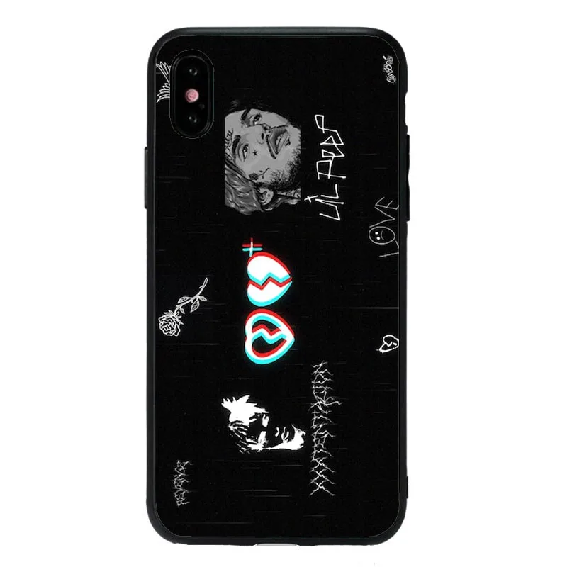 Lil Peep hellboy Life is Beautiful Cry Baby черный силиконовый чехол из ТПУ для iPhone 11Pro X SE 5 5S 6S 7 8 Plus XR