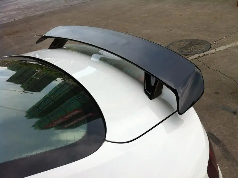 Автомобильный задний спойлер из углеродного волокна для Audi TT MK2 8J TTS Coupe 2 Door Only 08 14