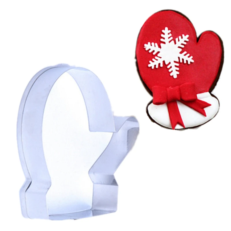 1 шт./лот Рождественская серия милые зимние перчатки резак для печенья