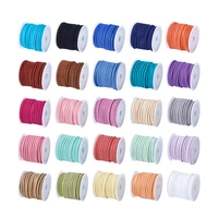 1roll 3x1 5mm flat faux suede leather cord for necklace bracelet jewelry making diy jewelry findings about 5mroll pandahall