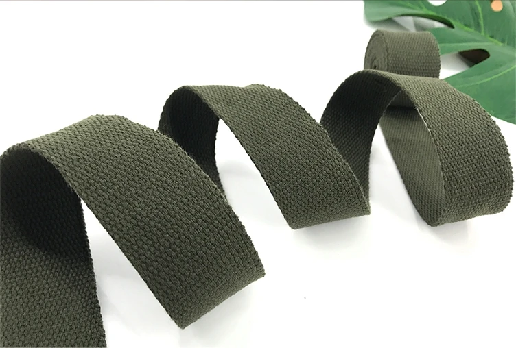 Ремень тканевый для рюкзака и сумки толстый Простой ремень из полиэстера/хлопка